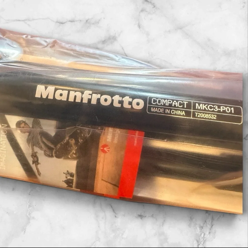Manfrotto MKC3-P01 Compact‎ Tripod New